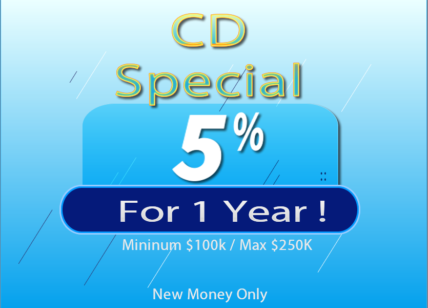 Carrollton 1 Year CD Special