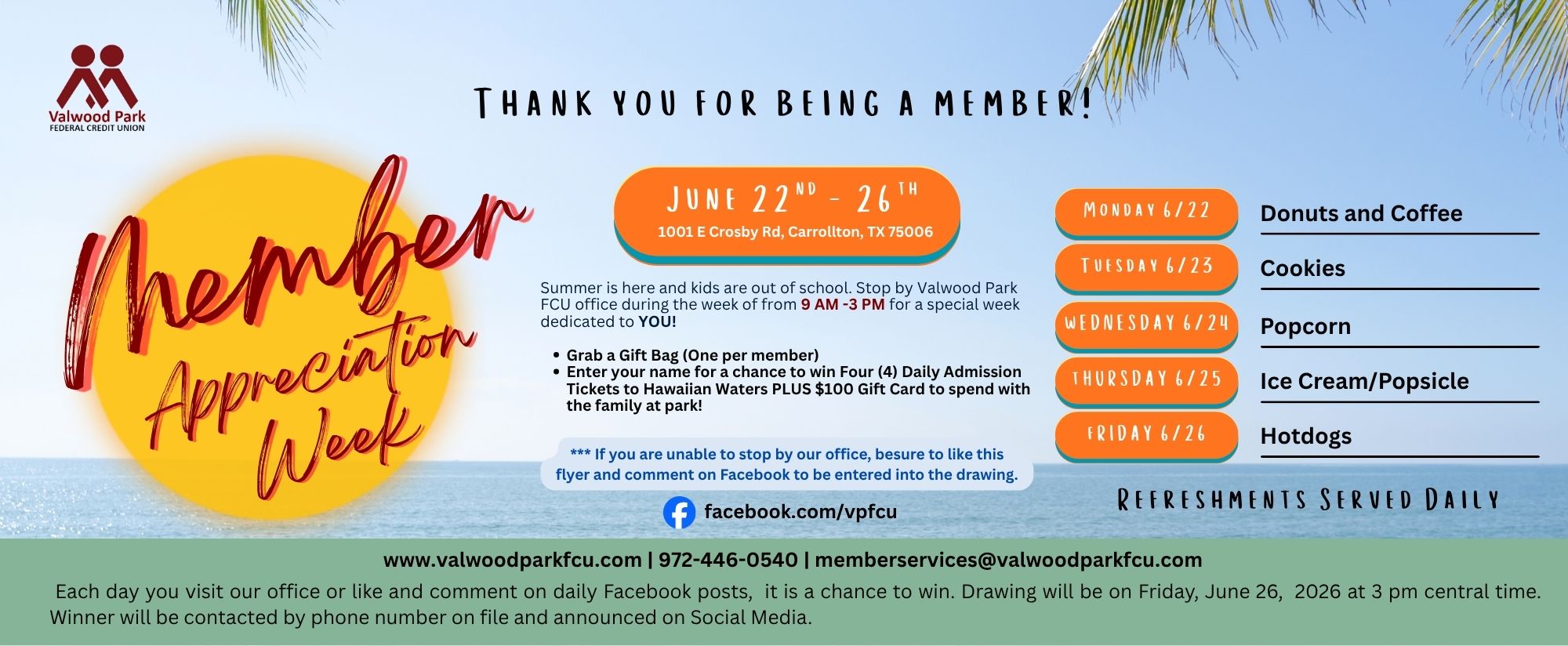 Member Appreciation Week